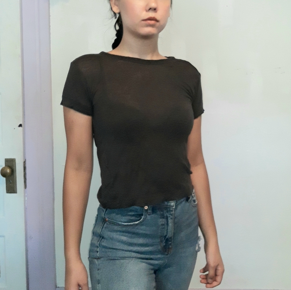 Dark grey t-shirt